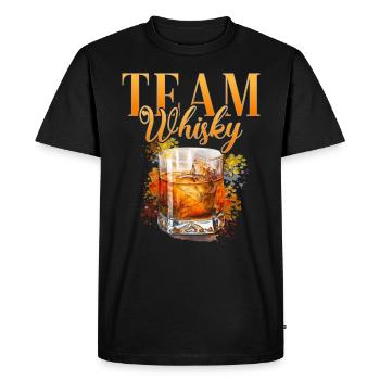 Équipe Whisky Hen Party Barman - T-shirt Premium bio Homme - noir - Devant - Nico (187cm)