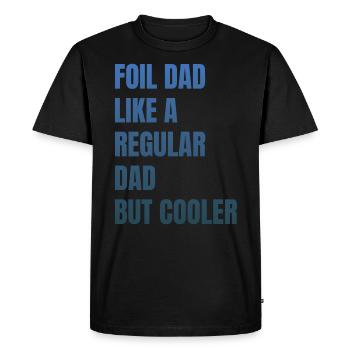 Foil Dad Wing Foil Wingsurfing Foil Wing - Men's Premium Organic T-Shirt - black - Front - Nico (187cm)
