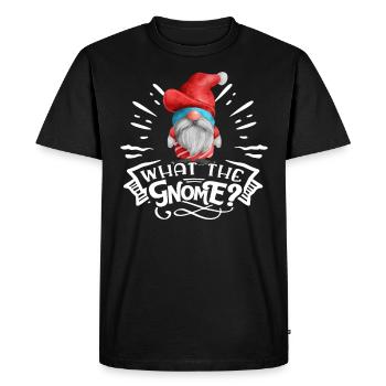 Qu’est-ce que le gnome Noël Gnome - T-shirt Premium bio Homme - noir - Devant - Nico (187cm)