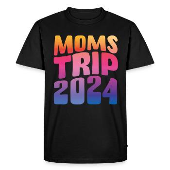 Voyage des mamans 2024 - T-shirt Premium bio Homme - noir - Devant - Nico (187cm)