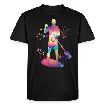 Stand Up Paddling Stand Up Board Sup - Men's Premium Organic T-Shirt - black - Front - Nico (187cm)