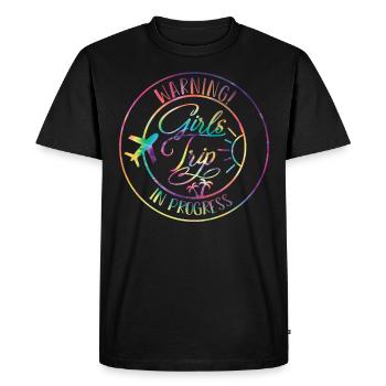 Girl Weekend Girls Trip Beach Vibes 2024 - Men's Premium Organic T-Shirt - black - Front - Nico (187cm)