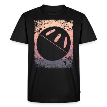Pickleball Vintage Wiffleball Club - T-shirt Premium bio Homme - noir - Devant - Nico (187cm)