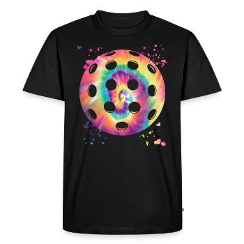 Équipe de pickleball du club Wiffleball - T-shirt Premium bio Homme - noir - Devant - Nico (187cm)
