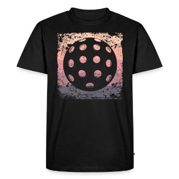 Pickleball Vintage Wiffleball Club - T-shirt Premium bio Homme - noir - Devant - Nico (187cm)