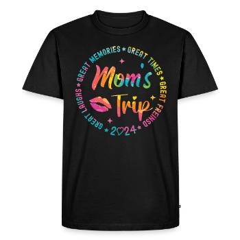 Week-end entre filles : sortie des mères 2024 - T-shirt Premium bio Homme - noir - Devant - Nico (187cm)