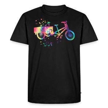 Heavy Duty Bike Cargo Bike Cargo Bike Cargo Bike - T-shirt Premium bio Homme - noir - Devant - Nico (187cm)