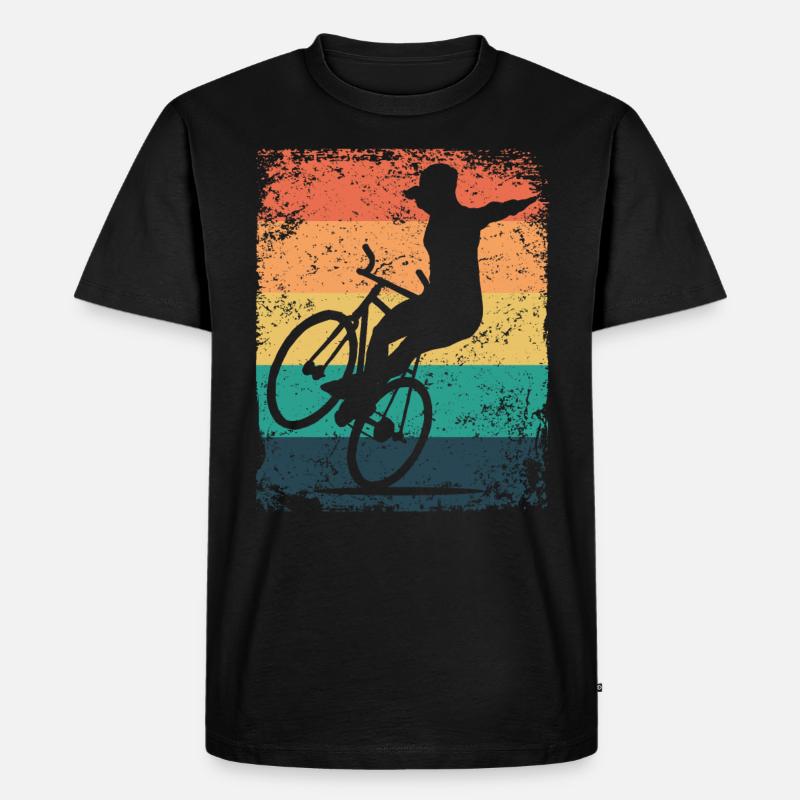 Kunstradfahren Kunstradfahrer - Männer Premium Bio T-Shirt - Schwarz