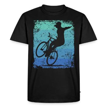 Kunstradfahren Kunstradfahrer - Männer Premium Bio T-Shirt - Schwarz - Vorne - Nico (187cm)
