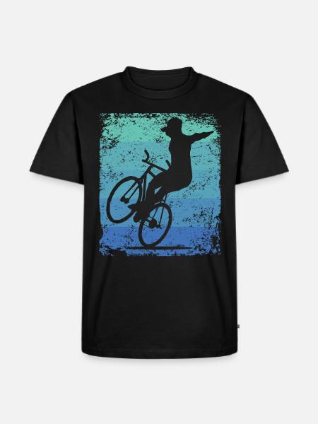 Kunstradfahren Kunstradfahrer - Männer Premium Bio T-Shirt - Schwarz
