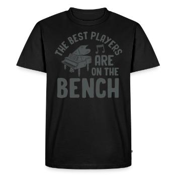 Les meilleurs joueurs Pianiste Pianiste - T-shirt Premium bio Homme - noir - Devant - Nico (187cm)