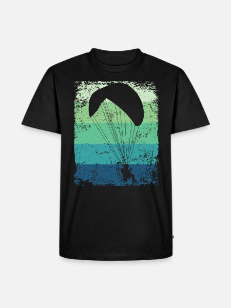 Parapente motorisé Paramoteur paramoteur - T-shirt Premium bio Homme - noir
