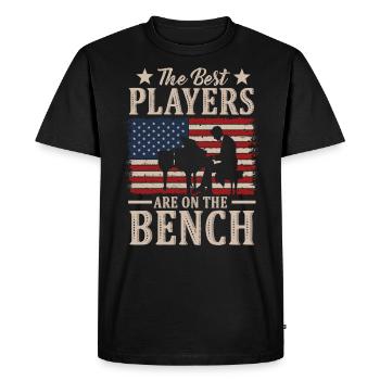 Les meilleurs joueurs Pianiste Pianiste - T-shirt Premium bio Homme - noir - Devant - Nico (187cm)