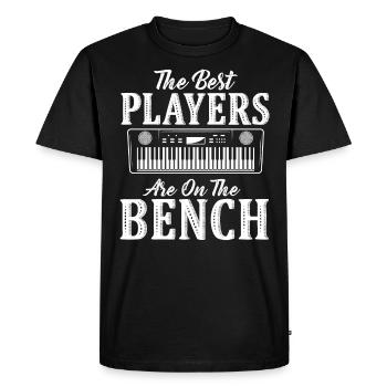Les meilleurs joueurs Pianiste Pianiste - T-shirt Premium bio Homme - noir - Devant - Nico (187cm)