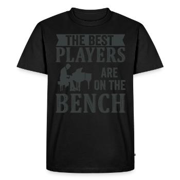 Les meilleurs joueurs Pianiste Pianiste - T-shirt Premium bio Homme - noir - Devant - Nico (187cm)