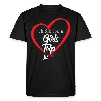 Girls Weekend Women Girls Trip - Men's Premium Organic T-Shirt - black - Front - Nico (187cm)