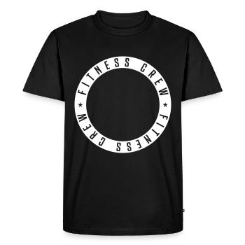 cercle de remise en forme - T-shirt Premium bio Homme - noir - Devant - Nico (187cm)