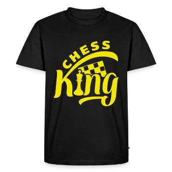 Chess King Chess dicton - T-shirt Premium bio Homme - noir - Devant - Nico (187cm)