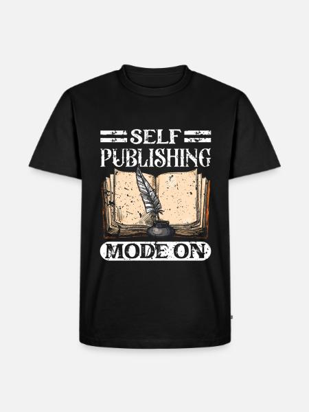 Écrivain Auteur de romans - T-shirt Premium bio Homme - noir