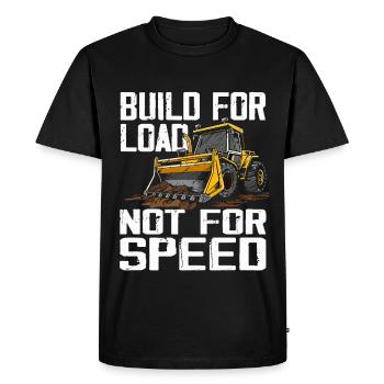 Skid steer loader enthusiasts - Men's Premium Organic T-Shirt - black - Front - Nico (187cm)