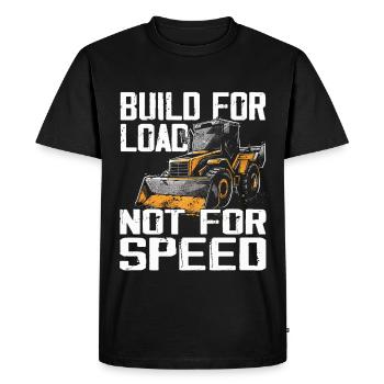 Skid steer loader enthusiasts - Men's Premium Organic T-Shirt - black - Front - Nico (187cm)