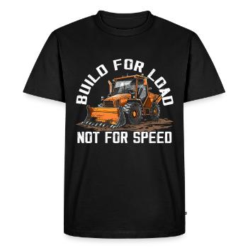 Skid steer loader enthusiasts - Men's Premium Organic T-Shirt - black - Front - Nico (187cm)