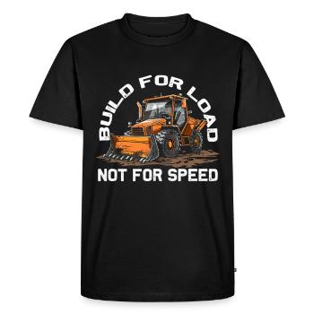 Skid steer loader enthusiasts - Men's Premium Organic T-Shirt - black - Front - Nico (187cm)