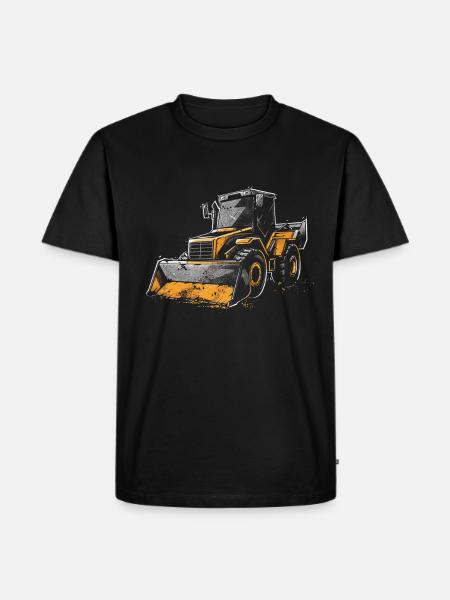 Amateurs de chargeuses compactes - T-shirt Premium bio Homme - noir