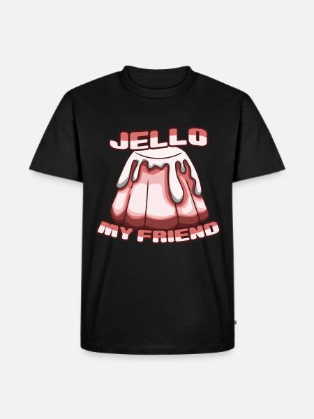 Jelly - Men's Premium Organic T-Shirt - black