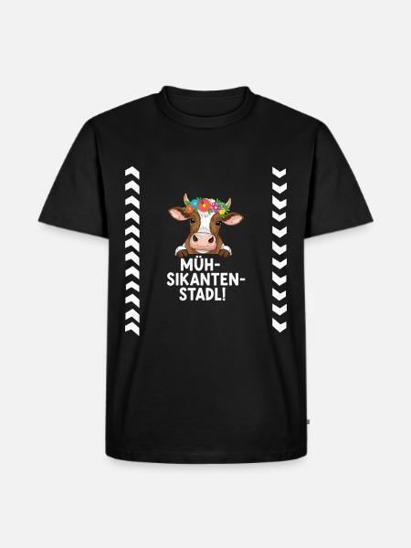 Müh-Sikanten-Stadl - T-shirt Premium bio Homme - noir