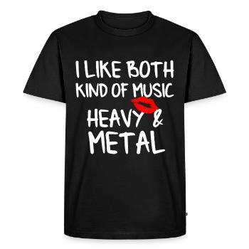 Heavy Metal Cadeau de la musique - T-shirt Premium bio Homme - noir - Devant - Nico (187cm)