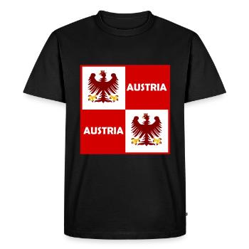 The Austrians - Men's Premium Organic T-Shirt - black - Front - Nico (187cm)