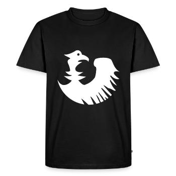Germany Adler - Men's Premium Organic T-Shirt - black - Front - Nico (187cm)