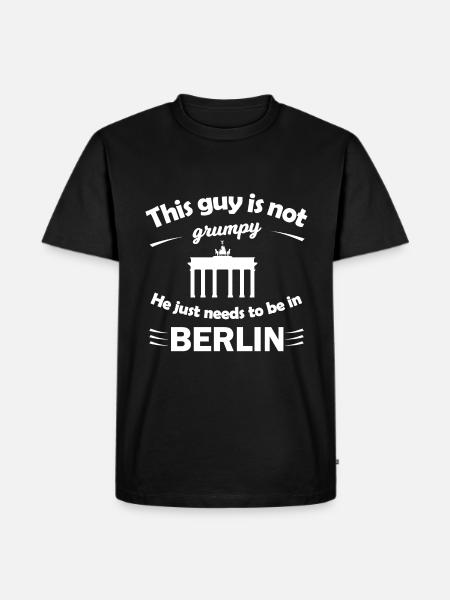 Chez soi à Berlin - T-shirt Premium bio Homme - noir
