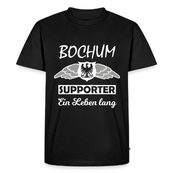 The Ruhrpott - Men's Premium Organic T-Shirt - black - Front - Nico (187cm)