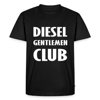 The last engine fans - Men's Premium Organic T-Shirt - black - Front - Nico (187cm)