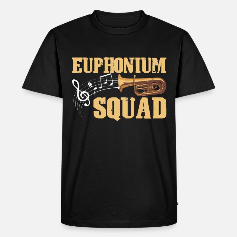 Euphonium Euphonium Player Brass Euphonist - Men's Premium Organic T-Shirt - black