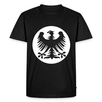 The eagle of Germany - Men's Premium Organic T-Shirt - black - Front - Nico (187cm)