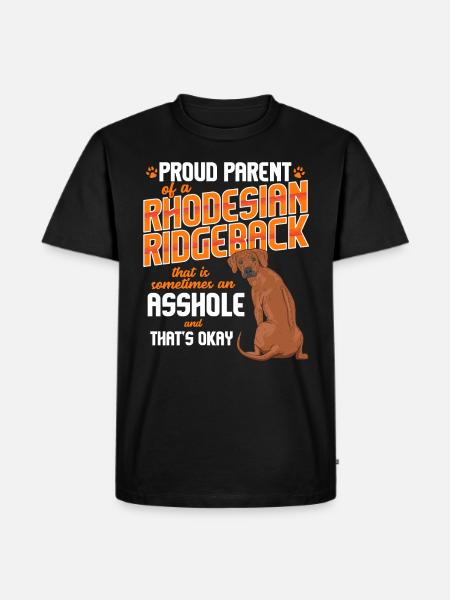 Rhodesian Ridgeback - T-shirt Premium bio Homme - noir