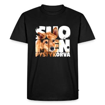 NASSU SPK 02 - T-shirt Premium bio Homme - noir - Devant - Nico (187cm)