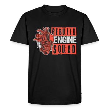 Heart Transplant Heart Surgery Heart Surgery Bypass - Men's Premium Organic T-Shirt - black - Front - Nico (187cm)