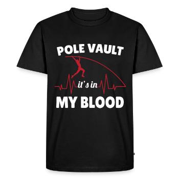 Cadeau de perchiste - T-shirt Premium bio Homme - noir - Devant - Nico (187cm)