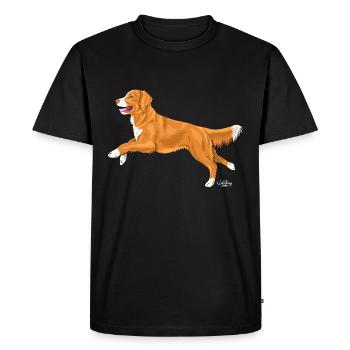 tollervain2 - T-shirt Premium bio Homme - noir - Devant - Nico (187cm)