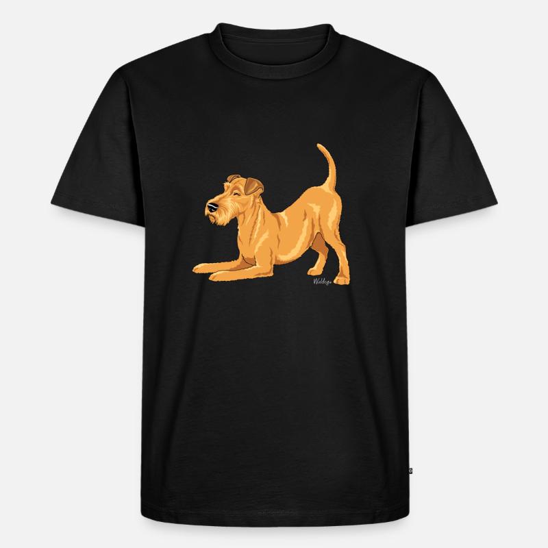 Irski ich - Männer Premium Bio T-Shirt - Schwarz
