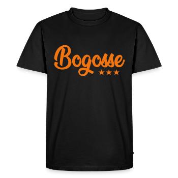 Bogosse homme sexy couple amoureux - T-shirt Premium bio Homme - noir - Devant - Nico (187cm)
