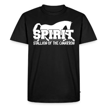 Étalon fantôme de Cimarron - - T-shirt Premium bio Homme - noir - Devant - Nico (187cm)