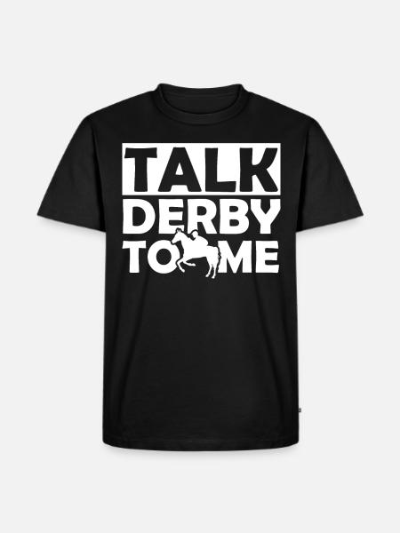 Parlez-moi de Derby 1 - - T-shirt Premium bio Homme - noir