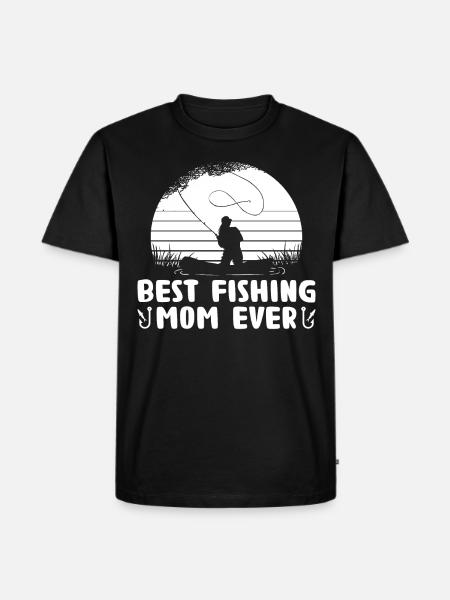 Beste Angelmutter aller Zeiten -. - Männer Premium Bio T-Shirt - Schwarz