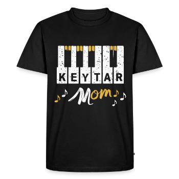 Cadeau clavier Keytar - T-shirt Premium bio Homme - noir - Devant - Nico (187cm)