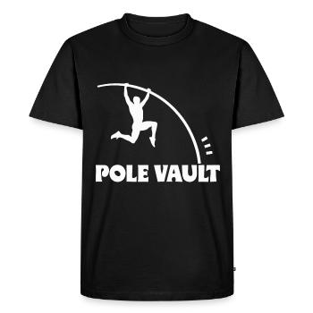 Cadeau de perchiste - T-shirt Premium bio Homme - noir - Devant - Nico (187cm)
